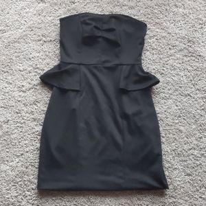 ⭐5 for $20⭐ Black strapless tube dress